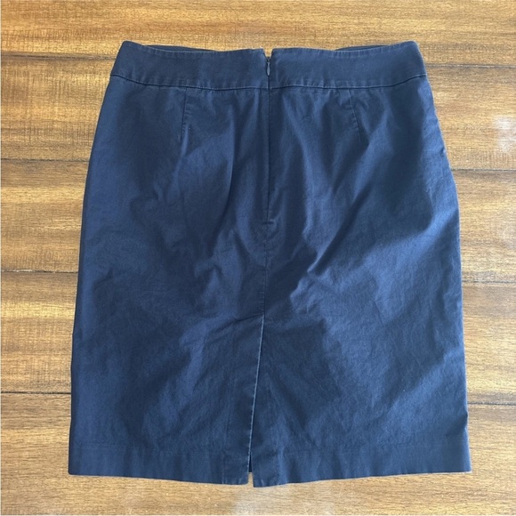 Michael Kors Skirt Size 12 Navy Knee Length - Picture 7 of 10